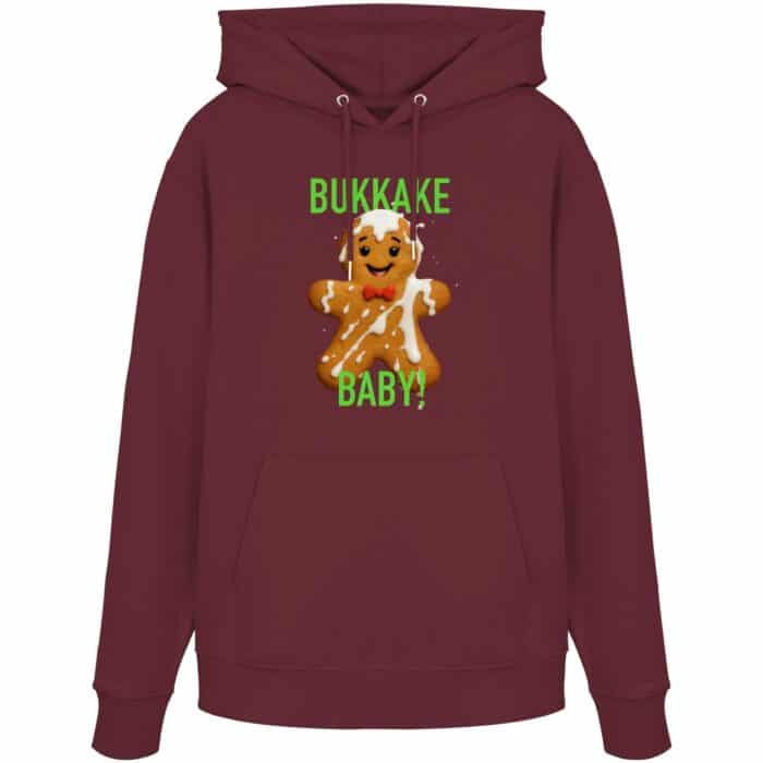 Lebkuchenfrau - Organic Hoodie – Bild 5