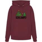 Schlampe Schwarz - Organic Hoodie