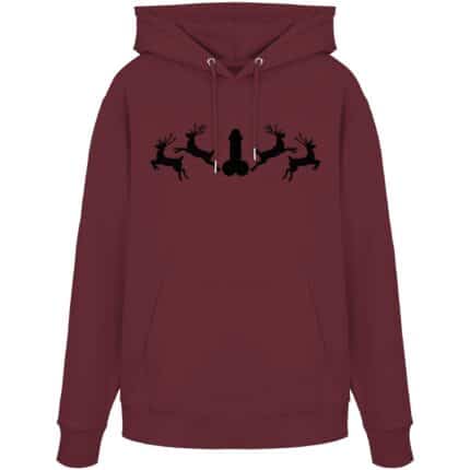 Hirsch Muster  - Organic Hoodie