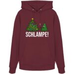 Schlampe Weiß - Organic Hoodie – Bild 5
