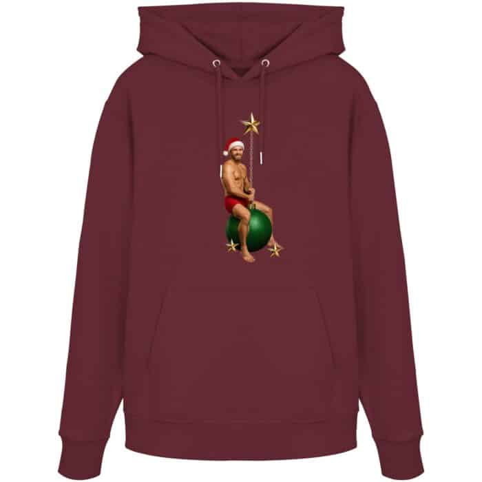 Wrecking Christmas 2 - Organic Hoodie – Bild 5