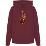 Wrecking Christmas  - Organic Hoodie – Bild 5