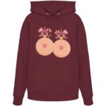 X-Mas Titten - Organic Hoodie – Bild 5