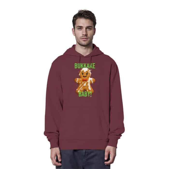 Lebkuchenfrau - Organic Hoodie – Bild 6