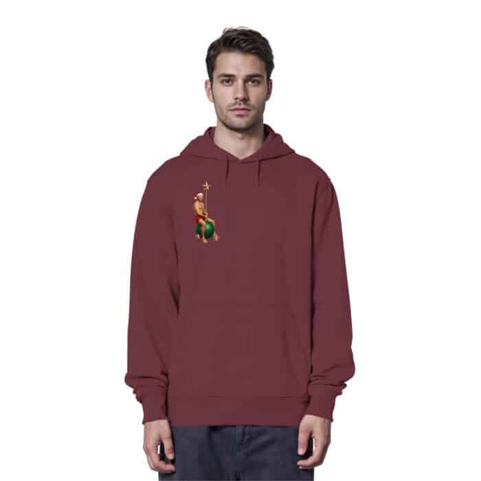 Wrecking Christmas 2 - Organic Hoodie – Bild 6