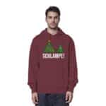 Schlampe Weiß - Organic Hoodie – Bild 6