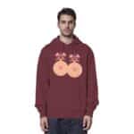 X-Mas Titten - Organic Hoodie – Bild 6