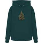 Auberginen Baum - Organic Hoodie – Bild 5