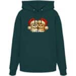 Muschi Christmas - Organic Hoodie – Bild 9