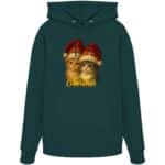 Muschi Christmas 2 - Organic Hoodie – Bild 9