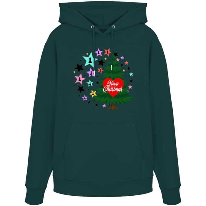 Merry Christmas - Organic Hoodie – Bild 9