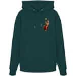 Wrecking Christmas - Organic Hoodie – Bild 9