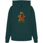 Lebkuchenmann - Organic Hoodie – Bild 9