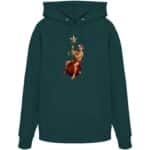 Wrecking Christmas  - Organic Hoodie – Bild 9