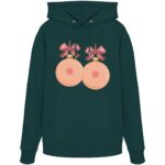 X-Mas Titten - Organic Hoodie – Bild 9