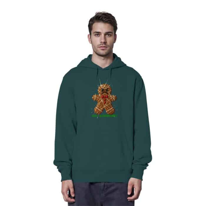Lebkuchenmann - Organic Hoodie – Bild 10