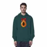 Papaya X-Mas  - Organic Hoodie – Bild 10