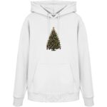 Auberginen Baum - Organic Hoodie – Bild 7