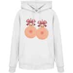 X-Mas Titten - Organic Hoodie – Bild 13