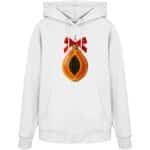 Papaya X-Mas  - Organic Hoodie – Bild 13