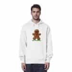 Lebkuchenmann - Organic Hoodie – Bild 14