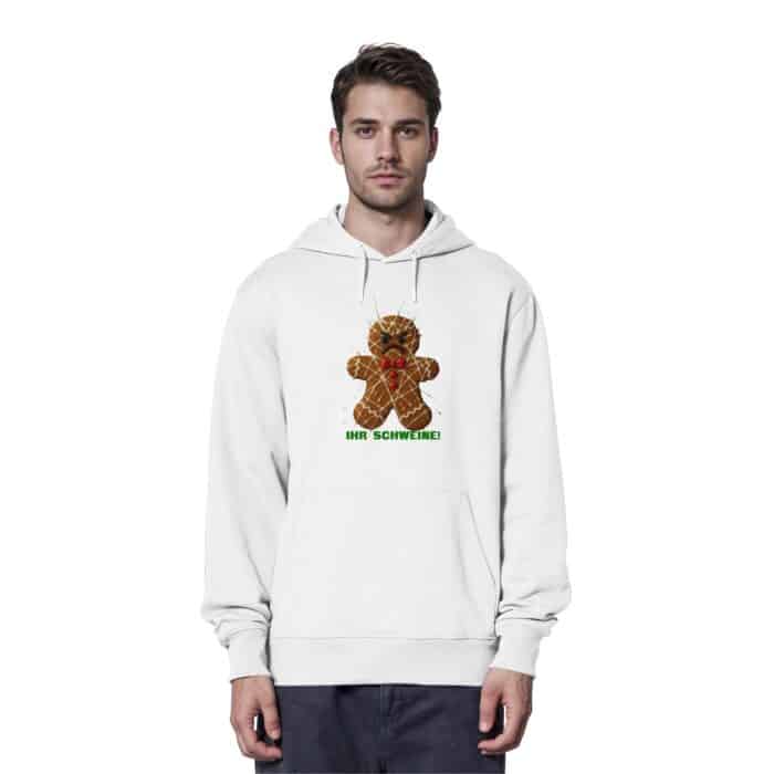Lebkuchenmann - Organic Hoodie – Bild 14