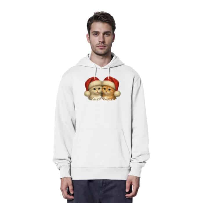 Muschi Christmas - Organic Hoodie – Bild 14