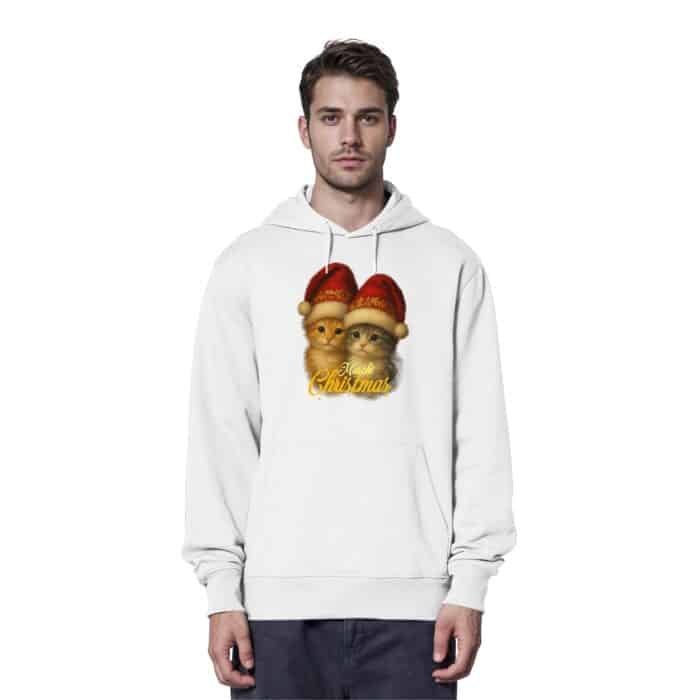 Muschi Christmas 2 - Organic Hoodie – Bild 14