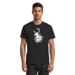 Hirsch Weiß - Premium Classic T-Shirt – Bild 2