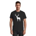 Hirsch Weiß 2 - Premium Classic T-Shirt – Bild 2