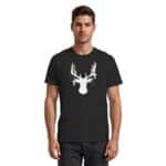 Hirsch Weiß 3 - Premium Classic T-Shirt – Bild 2