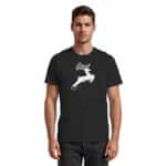 Hirsch Weiß 4 - Premium Classic T-Shirt – Bild 2