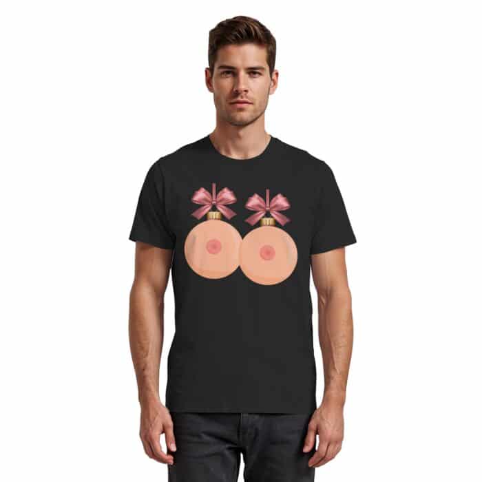 X-Mas Titten - Premium Classic T-Shirt – Bild 2