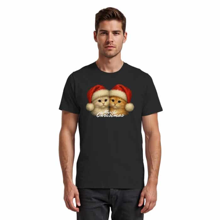 Muschi Christmas - Premium Classic T-Shirt – Bild 2