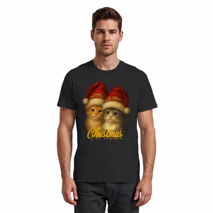 Muschi Christmas 2 - Premium Classic T-Shirt – Bild 2