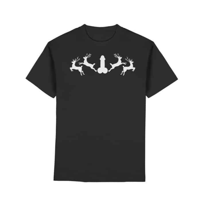 Hirsch Muster 2 - Premium Classic T-Shirt – Bild 1