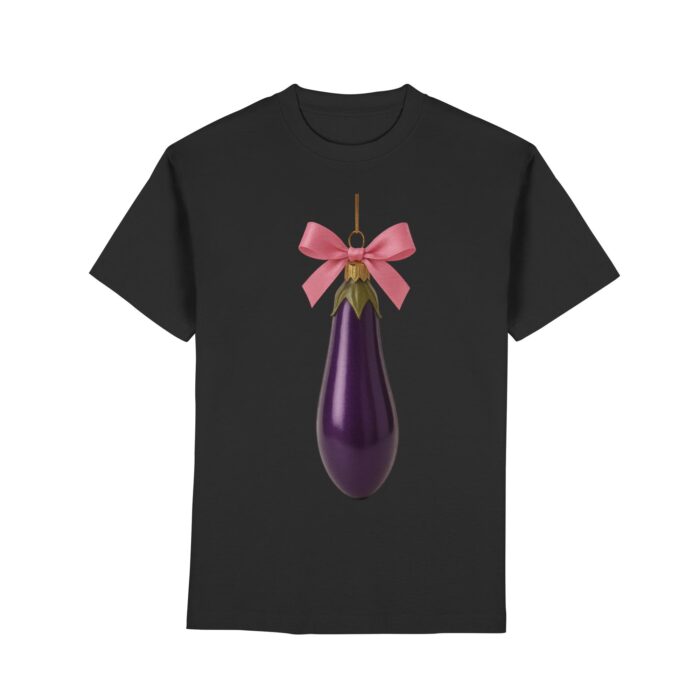 Aubergine X-Mas - Premium Classic T-Shirt – Bild 1