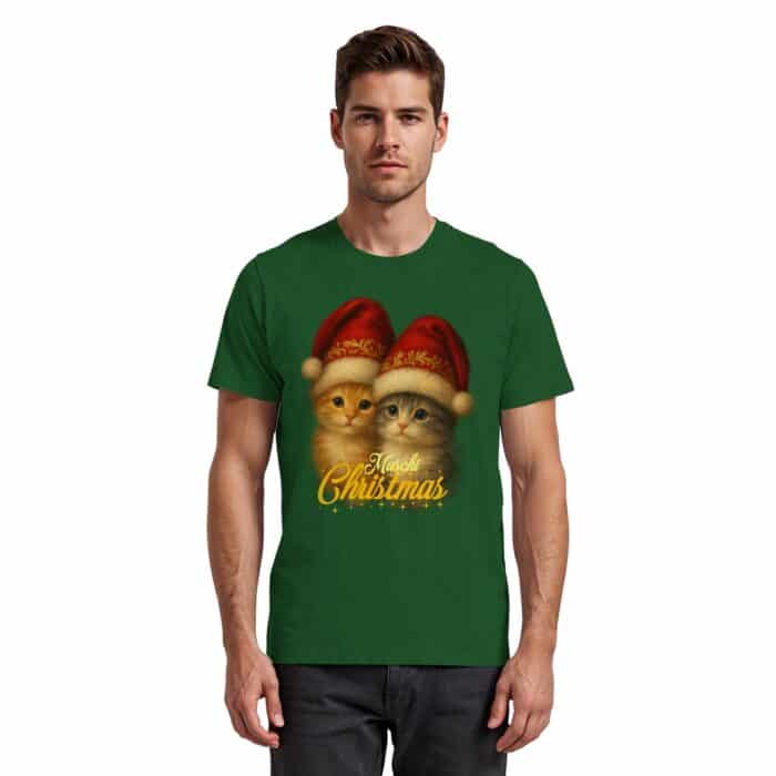 Muschi Christmas 2 - Premium Classic T-Shirt – Bild 7