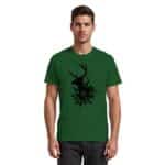 Hirsch Black - Premium Classic T-Shirt – Bild 2