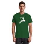 Hirsch Weiß 4 - Premium Classic T-Shirt – Bild 6
