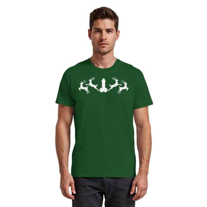 Hirsch Muster 2 - Premium Classic T-Shirt – Bild 6