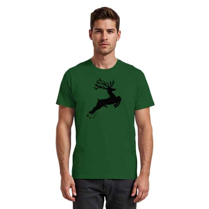Hirsch Black 4 - Premium Classic T-Shirt – Bild 2