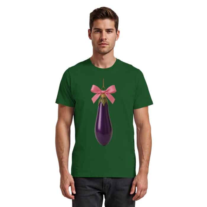 Aubergine X-Mas - Premium Classic T-Shirt – Bild 7