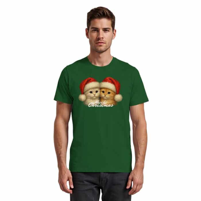 Muschi Christmas - Premium Classic T-Shirt – Bild 7