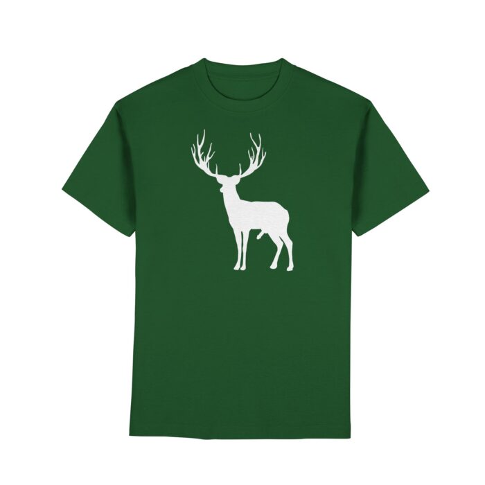 Hirsch Weiß 2 - Premium Classic T-Shirt – Bild 5