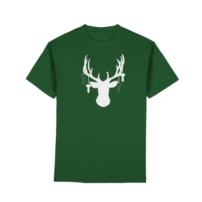 Hirsch Weiß 3 - Premium Classic T-Shirt – Bild 5