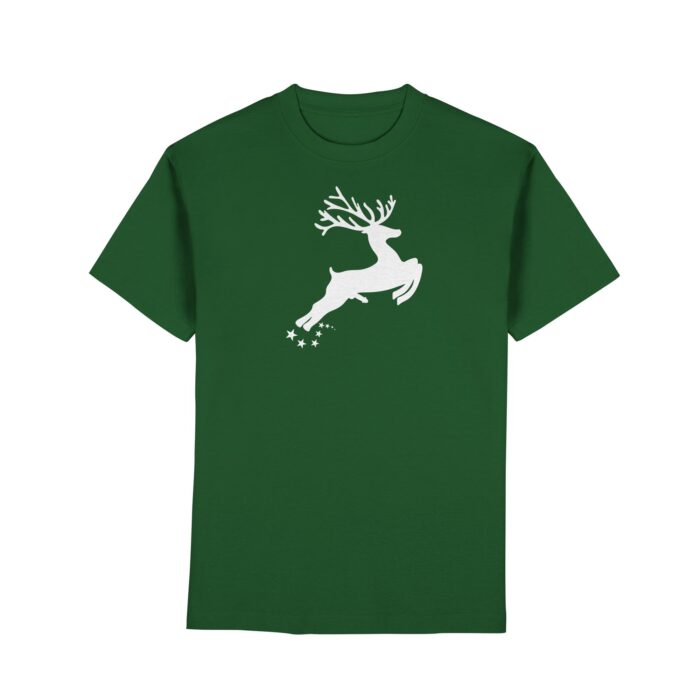 Hirsch Weiß 4 - Premium Classic T-Shirt – Bild 5