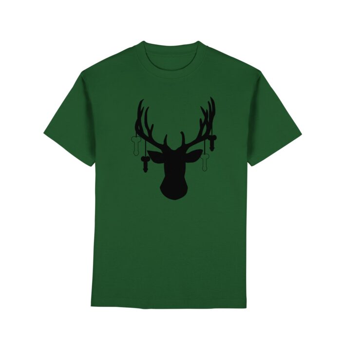 Hirsch Black 3 - Premium Classic T-Shirt – Bild 1