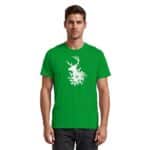 Hirsch Weiß - Premium Classic T-Shirt – Bild 10