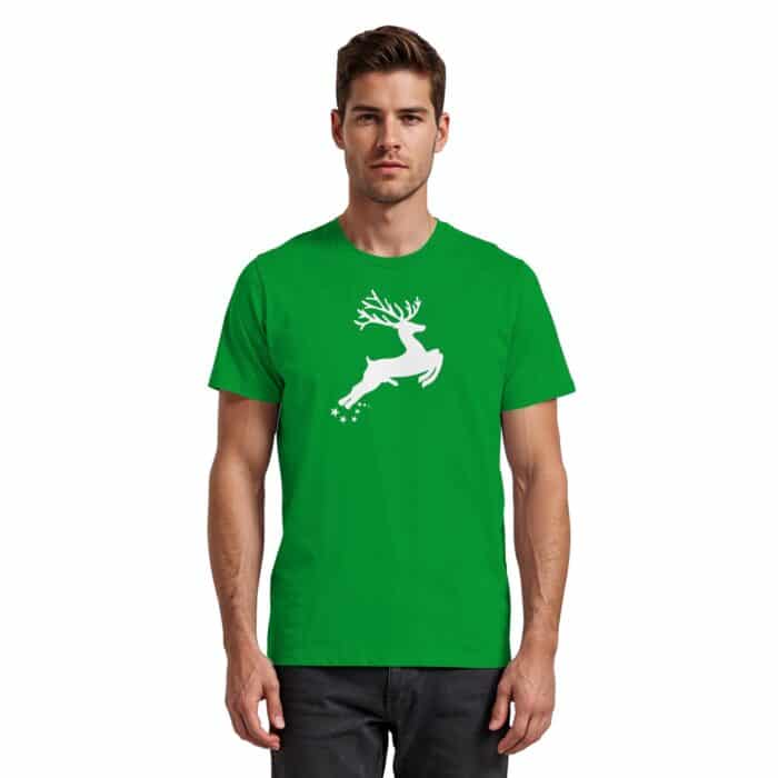 Hirsch Weiß 4 - Premium Classic T-Shirt – Bild 10
